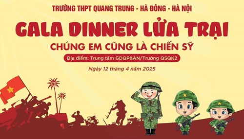“Chúng em là chiến sĩ” – Hoạt động trải nghiệm giành cho học sinh khối 10, 11 năm học 2024-2025